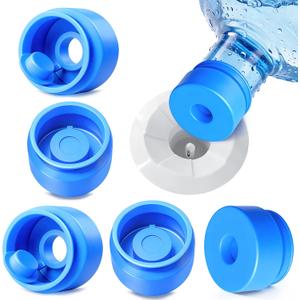 3 and 5 Gallon Water Jug Cap, Reusable Silicone Bottle Lid Covers