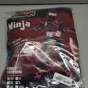 Ninja Costume for Kids with Accessories for Boys Toddler Halloween Costumes Dress Up Birthday Role Play,Size L