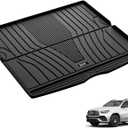 3W Trunk Mat for Mercedes Benz GLE 2020-2026 SUV, 350/43 AMG/450/53 AMG/580/63 AMG S Cargo Liner Heavy Duty All Weathe Custom Fit Trunk Liner for Benz GLE (Not Fit for Coupe)