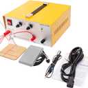 110V Jewelry Spot Welding Machine, Adjustable Spot Welder for Necklaces Earrings