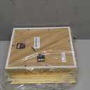 8x10 Picture Frame, Display 8x10 Photo Frames - High Definition Plexiglass - Vertical and Horizontal Display - Wall Hanging or Table Top Frame - Gold, 12 Pack