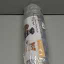 JOLLYVOGUE Medium Calming Dog Bed, Anti-Anxiety Donut Cuddler Cat Bed with Anti-Slip Bottom, Fluffy Faux Fur Machine Washable Pet Cushion for Medium Dog & Cat, 27"/Smoke Brown