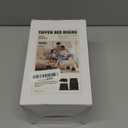 Tuffen Heavy Duty Bed Risers, Elevation in Heights 3 Inch Furniture Raisers Bed Lifts for Dorm Bed, Table and Sofa, Supports up to 1500 lbs (Set of 4)