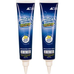 SKYLAR LIFE Home Grout Stain and Sealant Stain Whitener for Tiles Grout Sealant Bath Sinks Showers (2-Pack)