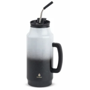 Manna 64 Oz Poseidon Bottle Ombre Black