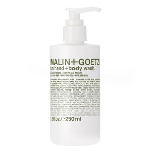MALIN+GOETZ Hand + Body Wash  natural hydrating soap, cleansing and purifying for all skin types, prevents stripping or irritation on sensitive skin. Cruelty-free. Beauty Care (8.5 Fl Oz (Pack of 1))