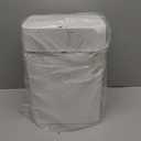 ELPHECO Bathroom Trash Can with Lid 3.5 Gallon Motion Sensor Slim Garbage Can Bathroom Decor Waterproof Smart Small Trash Bin for Kitchen, Office, Bedroom, Living Room, Toilet (White)