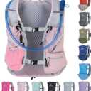 Lightweight Running Vest for Women and Men Hydration Backpack Pack with 1.5L Water Bladder Bag Running Gear Accessories for Hiking Trail Cycling Marathon