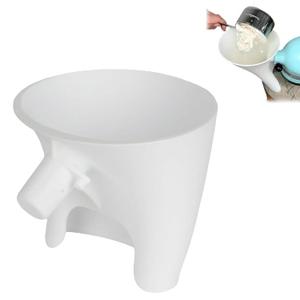 Flour Funnel for Kitchen Aid Mixer, Flour Funnel Accessories Compatible with KitchenAid Artisan 5QT Tilt-Head Stand Mixer (KSM150 & More)
