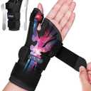 Wrist Brace Carpal Tunne lwith Thumb Support,Adjustable Thumb Spica Splint Right Left Hand,Wrist Guard for Arthritis,Tendonitis,Ligament Injury,De Quervain's Tenosynovitis Women & Men