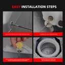 washer suspension rod kit for Fisher & Paykel washer WA1068G2, WA1068G1, WA1068P1, WL8060P1, WL1068P1, WA8060P1, WA8060E1, WA8060G1, WA7560E1, WA7060E1, 424569P, 421841P, 1880882