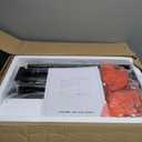 Fluted Night Stand with Charging Station, Wood Nightstand with Large Drawer and Open Storage Cabinet, Mid-Century Modern Bedside Table End Table for Bedroom Closet Office