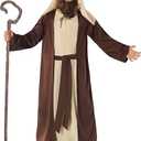 Morph Saint Joseph Costume For Kids, Biblical Costumes For Boys, Bible Costume For Children, Religious Dress-Up
  Size XL