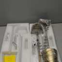 2-Pack LED Cordless Table Lamp 3W 5000mAh Rechargeable Battery Operated Stepless Dimmable Portable Lamp for Restaurant, Bedroom, Outdoor (Gold)