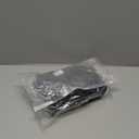 Women's 50s Retro Rockabilly Style High Waist Pinup Pants (Black) S