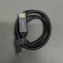USB C to HDMI Cable 4K@60Hz Type C to HDMI Cable Thunderbolt 3/4 to HDMI Cord HDR HDCP 2.2 Compatible for iPhone 15 Series, MacBook, iMac, iPad Pro, Galaxy, Surface, Dell, HP (3.3FT)