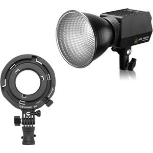 IFOOTAGE SL1 60DN LED Video Light with Mini Bowens Adapter, CRI 98/TLCI 99/12200 LM, 70W LED Continuous Video Light with 5600K Daylight