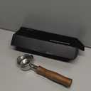 Normcore 54mm Bottomless Portafilter, Naked Portafilter Fits Breville Sage Barista Express Machines, 18g Filter Basket Included, Genuine American Walnut Handle