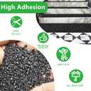 COSIMIXO 6" x 35Ft Heavy Duty Anti Slip Tape,Best 80grit Friction,Grip,Abrasive for Stairs Outdoor/Indoor,Skateboard Grip Tape Safety Non Skid Tread Staircases Anti-Slip Traction Tape Black