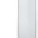 PetSafe 1-Piece Sliding Glass Pet Door for Dogs & Cats - Adjustable Height 91 7/16" to 96" - Medium, White, No-Cut DIY Install, Aluminum Patio Panel Insert, Great for Renters or Seasonal Installation