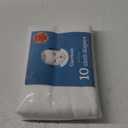 Gerber Unisex Baby Boys Girls Birdseye Flatfold Cloth Diapers Multipack White 10 Pack