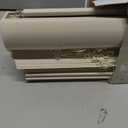 Cordless Light Filtering Mini Blind, 30 x 72 in, Alabaster