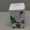 Salad Container with Side Opening, Leak-Resistant Design with Dressing Cup & Lid, Dishwasher & Freezer Safe for Office, Travel & Outdoors (green)