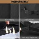 QuliMetal DB Grill Cover for Green Mountain Grills Pellet (Daniel Boone) - 600D Anti-UV & Waterproof,Heavy Duty Patio BBQ Grill Cover, 53.5 x 19.7 x 25 Inches