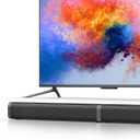 2 in 1 Separable Sound Bar for Smart TV with Subwoofer, Bluetooth 5.0 Surround Sound System for Home Theater, ARC/Optical/Aux/USB TV Speaker, Treble/Bass Adjust, 10 EQ Modes, Remote Included