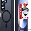 LeYi for Galaxy Z-Fold-6-Case: Samsung Fold 6 Case [Compatible with MagSafe] with 2Pcs Tempered Glass Screen Protector, Fast Magnetic Integrated Structure for ZFold 6 Case,Black