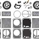 Aftermarket Mikuni Dual Carb Rebuild Kit with Base Gasket 62T-13556-00-00 Compatible with Yamaha Super Jet 700 Wave Raider
