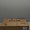 Small Standing Desk with Wheels, Mobile Stand Up Desk, Portable Standing Table on Wheels for Walking Pad, Rolling Computer Desk Adjustable Height, Tall Table (Black)