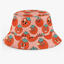 Bucket Hat Unisex Print Cute Funny Fisherman Sun Hats Outdoor Golf Beach Hats for Men Women