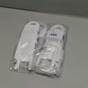 4 Packs U-Shaped Sliding Cabinet Locks, Baby Proofing Cabinets with Adjustable Child Safety Lock, Childproof Latches for Knobs, Handles on Kitchen Doors and Home Drawers Closet 1- White