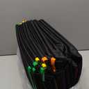 12 Pcs Classroom Chair Pockets, 17 x 15 Inch Seat Sacks for Chairs, Buddy Pocket, Chart Seat Back Organizer With Name Tag