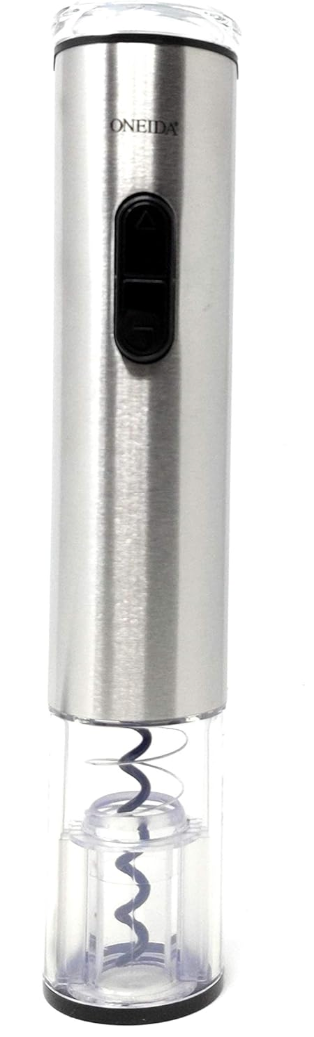 Oneida Auto Uncork Wine Opener With Foil Cutter, Battery Operated