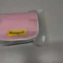 Dog Treat and Poop Bag Holder for Leash, 2 Waterproof Zipper Pouches for Pet Walking Accessories, with Dispenser, Training Clicker and 1 Free Roll (Pink)