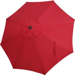 Blissun 9ft Patio Umbrella Replacement Canopy, Market Umbrella Top, Outdoor Table Umbrella Canopy for 8 Ribs, Canopy Only