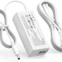 18V Power Cord Compatible with Cricut Explore Air 2, Maker, Cricut Expression 2, Cricut Create, Cricut Cake Mini, Explore, Explore Air, Explore One Power Supply Cord (White)