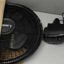 Lasko 2521 16 Inch 3-Speed Quiet Adjustable Tilting Wide-Area Oscillating Standing Pedestal Fan for Bedroom, Kitchen, Home, and Office, Black