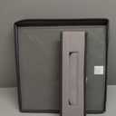 Household Essentials Gray Charger Storage Box, Holds 12 Plates
