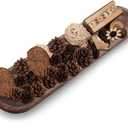 Decorative Wooden Dough Bowls, Long Natural Root Hand Carved Bowl Large Bread Shaped Wooden Tray, Rustic Centerpiece Dining Room Table Centerpiece Potpourri Decor Display Bowl 23"x6"x2"