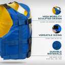 Stohlquist Fit Youth Life Jacket - Coast Guard Approved, High Mobility PFD, Buoyancy Foam, Fully Adjustable for Children Around 75-125 lbs