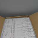 8x10 Area Rug: Washable Perfect for Living Room Dining Room Bedroom Farmhouse Nursery Office - Non-Slip Stain Resistant & Pet Friendly Neutral Boho Area Rugs (Brown, 8'x10') (Light Brown/Cream)