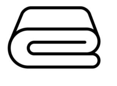 HOMBYS white blanket, size: 120" x 120"