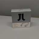 JISULIFE Portable Neck Fan, Hands Free Bladeless Fan, 5 Speeds, 4000 mAh Battery Operated Wearable Personal Fan, Twistable, Rechargeable, Gift for Women Men-Dark Green