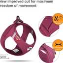 Vest Harness curli Clasp Air-Mesh Ruby S