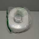 50 FT Wire Loom 1/2 Inch, Split Wire Loom Tubing Wire Conduit with Installation Tool, Flexible Wire Protector Tubing White