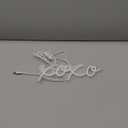 Ulalaza Neon Light Sign LED XOXO Night Lights USB Operated Decorative Marquee Sign Bar Pub Store Club Garage Home Party Decor (TT10233/XOXO warm white)