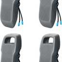 Boat Fenders Boat Bumpers for Docking Portable Boat Fenders EVA Pontoon Boat Fenders Ideal for Fishing Boat, Pontoon Boat, PWC and Jet Ski